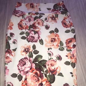 Floral skirt
